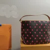 Retro stil casual crossbody handväska trend personlighet tryck tote kvinnors stora väska axelväska