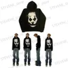 Heren Hoodies Sweatshirts Street chic Y2k Hoodie Sweatshirt Dames Harajuku Hip Hop Gotham Clowns Grafische Print Oversized Hoodie Nieuwe Gothic Pullover Hoodie T231121