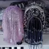 Roupas étnicas Livre Hijab Mulheres Muçulmanas Xale Lenço Luxo Borlas Chiffon Cachecol Malásia Oração Kufi Islam Arábia Saudita Lace