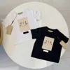 Nieuwe mode babykleding Kid designer t-shirt kinderen sets zomer jongen meisje Korte mouw luxe merkletters peuter kleden