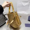 Designer-femmes Totes Sac à bandoulière sacs à main Bling Crossbody Soirée Embrayage Cristal Agrémenté Seau Portefeuilles femmes sacs