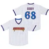 Moive Benchwarmers Baseball 32 Howie Goodman Jersey 44 Gus Matthews 68 Clark Reedy 82 Richie Goodman Pinstripe White All Stitched Pullover Cool Base College Team