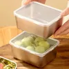 Servies Lunchbox met grote capaciteit, draagbare roestvrijstalen Bento voor thuiskantoor, schoolpicknick