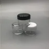 Contenitore per campioni cosmetici in plastica trasparente da 30 ml Vaso da 30 g Vaso piccolo vuoto da viaggio per campeggio Ombretto Crema per il viso Balsamo per le labbra Bottiglia da 30 ml Ivfnd