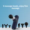 Full Body Massager Mini Fascia Gun Deep Tissue Spierontspanning Cervicale Massager Pocket Massage Gun Vibrador Massager Fitness Care Tool 231120