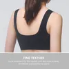 Yoga outfit 3 datorer Sömlösa kvinnors underkläder för klänning Wirefree Sports Fitness Running Woman Tank Tops Nylon
