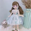 Bambole BJD Bambole per ragazze 30 cm Kawaii 6 punti Bambole mobili congiunte con abiti alla moda Capelli morbidi Vestire Ragazza Giocattoli Regalo di compleanno Bambola 230420