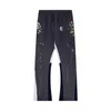 Mens Designer Pants Graffiti Print Sweatpants Cargo Pants Joggers Sweatpant Cargos Pantalon Splash Ink Jogger Loose Letter