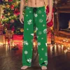 Männer Hosen Männer Mode Weihnachten Jogger Santa Claus 3d Druck Hose Mit Weitem Bein Hohe Taille Gerade Bein Casual Hosen Sport Sweatpant
