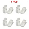 First Walkers 1/2/4PCS Steps Lightweigh Born Baby Soft And Supportive Walking Shoes Infant Footwear White