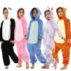 Pyjamas barn barn baby djur overall jumpsuit onesie panda pajama sömnkläder flickor cosplay pyjama pijamas 231120