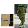 Herenbroek Arens De nieuwste Hot Sale Men's Fashion Trend Street Hip Hop Multipocket Zipper Design High Street Outdoor Recent Running Pants J230420