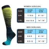 Mens Socks 1 Pair Compression Women And Men Stockings Nursing Hiking Travel Flight Running Fitness 231120