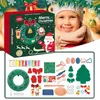 Jogos de festa artesanato moldando argila diy kit macio e reutilizável argila crianças diy grinalda brinquedos para o natal aprendizagem educação brinquedos para aulas de artesanato férias 231121