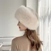 Chapeaux de trappeur hiver mode fourrure fausse fourrure femmes fille pull chapeau extérieur bérets chaud coupe-vent parasol plus chaud casquette 231121