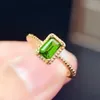 Cluster Ringen DIWENFU 14K Gold Emerald Sieraden Ring Vrouwen Fijne Trouwringen Party Geel Anillos De Bizuteria Anel Vrouwelijke