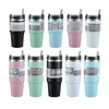 20oz 30oz Car Mugs Double Wall Drinkware Cup Stainless Steel Tumbler Car Travel Coffee Mug