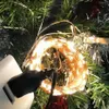 Christmas Decorations UooKzz USB LED String Lights Copper Silver Wire Garland Light Waterproof Fairy For Wedding Party Decoration 231120