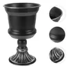 Vases Vintage Flowerpot Black Decor Arrangement Wedding Table Vase Stand Iron Home Office