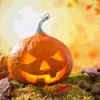 装飾的な花24pcsハロウィーンカボチャステム偽の茎シミュレーションヘッド