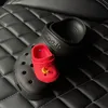 Schuhteile Zubehör niedliche Mini-Clogs Kroko-Anhänger Designer-Mode schön alle Spiel lustige Sandale Qualität Cartoon für 230420