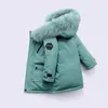 OLEKID hiver doudoune pour garçons réel fourrure de raton laveur épais chaud bébé garçons manteau d'extérieur 2-12 ans enfants adolescents garçons Parka 231120