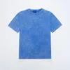 Camisetas para hombre, camiseta Retro Vintage de algodón lavado, ropa informal suelta de verano para hombre, camiseta desgastada de manga corta, camiseta de talla grande para niños, camiseta Xxl