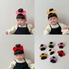 Saç Aksesuarları Moda Sevimli Bebek Kız Kız Peruk Şapka Saç parçası 0-1Y Doğumlu Çocuklar Kızlar Bow Head Bands Head Bantlar