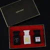 Factory direct men's perfume gift set 3 * 30ml wood fragrance perfume gift box natural