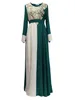 Plus size Dresses Eid Muslim Abaya for Women Dress Emboridery Abayas Saudi Arabic Beading Lace up Maxi Vestidos Morocco Kaftan Long Robe 2023 231121