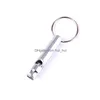 Keychains Lanyards Metal Whistle Portable Self Defense Keyrings Rings Holder Car Key Chains Accessories Outdoor Cam Survival Mini DHPND