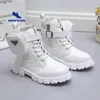 Stiefel Winter Kinder Schuhe PU Leder Wasserdicht Plüsch Stiefel Kinder Schnee Stiefel Marke Mädchen Jungen Casual Stiefel Mode Turnschuhe 231121