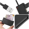 Memory Card Reader Rocketek Smart Reader USB 2 0 Klon för ID Bank EMV Electronic Dnie DNI Sim Cloner Adapter PC 231117