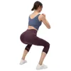 Aktywne spodnie lite kolor jogi legginsy fitness miękki plus wielkości wysoki talia kobiety sportowe szwy z szwy oddychającego kompleksowe trening