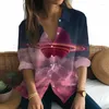 Women's Blouses Fashion Colorful Ladies Long-sleeved Shirt Street All-match Spring And Autumn Exquisite Beautiful