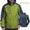 屋外ジャケット防水ジャケットハイキング衣類ソフトシェル3レイヤーPUコーティングファブリックライトレインプルーフスーツ