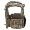 Giacche da caccia Nylon 1000D Taglio laser Durevole Attrezzatura morbida ad aria Tattico Esercito Gilet militare Portapiatti