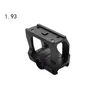 Caccia tattica AIMPOIN T2 Scope Raising Base 1.93/1.54 pollici QD LDM110 Supporto per scope per accessori da caccia OutdoorToy