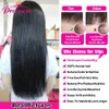 Perucas sintéticas princesa cabelo 13x6 13x4 hd laço frontal peruca preplucked peruca sem cola cabelo humano pronto para usar perucas de cabelo humano reto para mulheres 231121