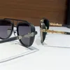 تصميم جديد نظارة شمسية Pushin I Pilot Frame Retro Punk Design الثقيلة الصناعة النارية سترة سترة على غرار الجودة UV400 عدسة العينات