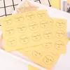 Cadeauverpakking 100 stuks rond transparant ontwerp Happy Year Seal Stickers DIY Deco Sticker Label Briefpapierbenodigdheden