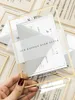 بطاقات المعايدة مجموعة الإطار مع مخصصات بطاقات Vellum Belly Band RSVP/ Clear Frost Acrylic Wedding Invitations 100pcs 231102