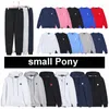 Designer piccola felpa con cappuccio Pony Ralphs Uomo Donna Polo Zipper Jogger e pullover Felpe con cappuccio Felpe Cardigan Top Uomo Luxurys Manica Laurens Abbigliamento I7Ft #