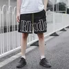 Designer Clothing short casual Mercure Rhude 19ss New York Limited Letter 3m Reflective Print Shorts Hommes Femmes Hip Hop Casual Pantalons Summer Joggers Sportswear