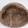 Bérets bassin chapeau femmes hiver seau résistant au froid chaud tricoté laine peluche oreille Protection casquette pêcheur casquettes