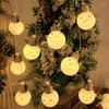 パーティーデコレーションスノーマンライト装飾的なかわいいクリスマスの装飾装飾ルームベッドルームのための木の糸