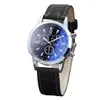 Zegarek na rękę kwarcowy kwarcowy kwarcowy godzinę zegarek Analog Watch Wysoka jakość mężczyzn ogląda sześć pin męską najlepszą markę biznesową