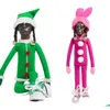 Gevulde Pluche Dieren Creatief Snoop On A Stoop Kerstelf Pop Spy Gebogen Decoraties Kerst Huisornament 2023 Jaar Cadeau Speelgoed Drop Dhtrf