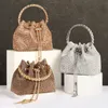 Bolsas de noite lindas bolsas de casamento diamantes bolsa de noite com alça de anel bolsa de ombro bola crossbody presente para o dia das mães j230420