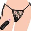 Wibratory wibrujące majtki Koronki seksowne bezprzewodowe zdalne sterowanie pasek wibratorowy na wibratoru bielizny dla kobiet zabawki seksu 231121